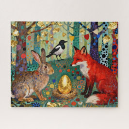 Rabbit, Magpie, Fox and “The Golden Goose Egg” Puzzle