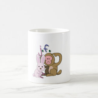 Rabbit & Monkey 「兎と猿」 Kaffeetasse