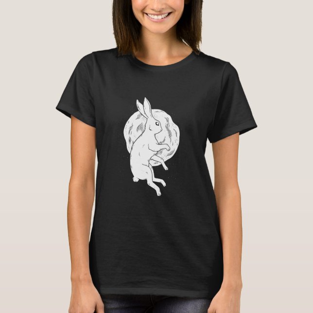 Rabbit Moon T-Shirt (Vorderseite)