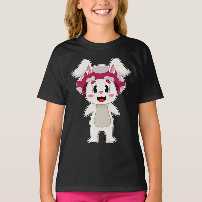 Rabbit Mushroom T-Shirt (Vorderseite)