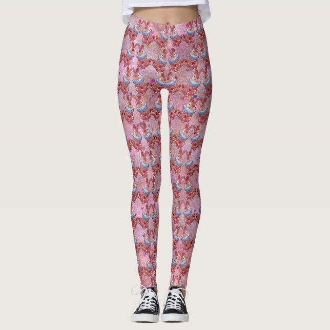 Rabbit named Ladybug Leggings (Vorderseite)