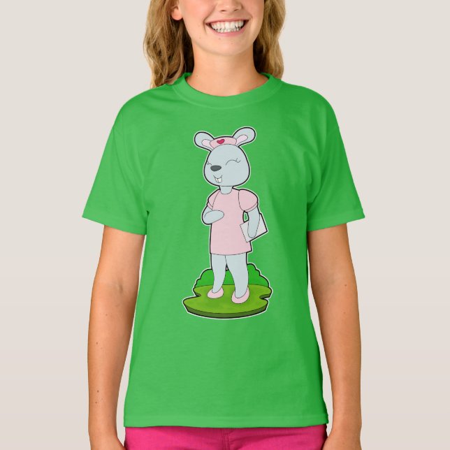 Rabbit Nurse T-Shirt (Vorderseite)