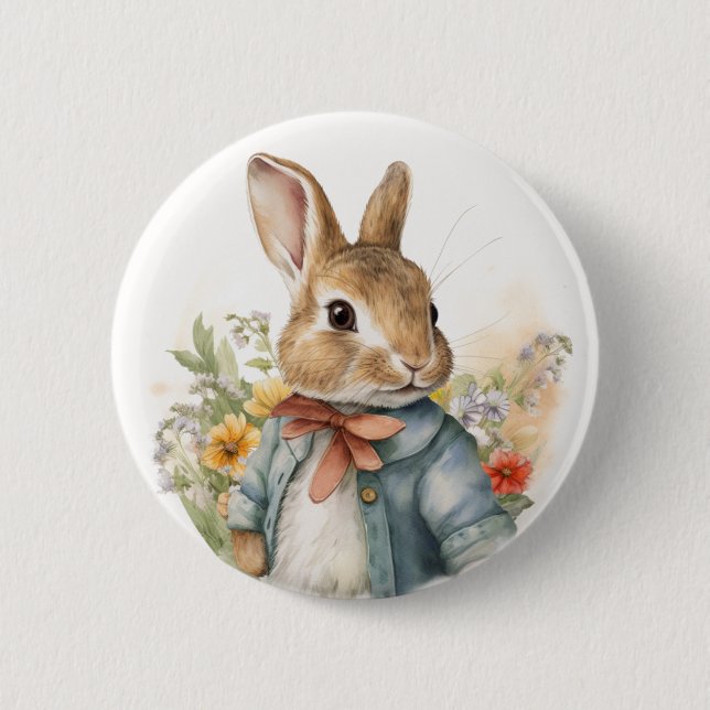 Rabbit Peter Button (Vorderseite)