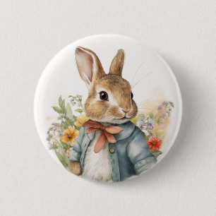 Rabbit Peter Button