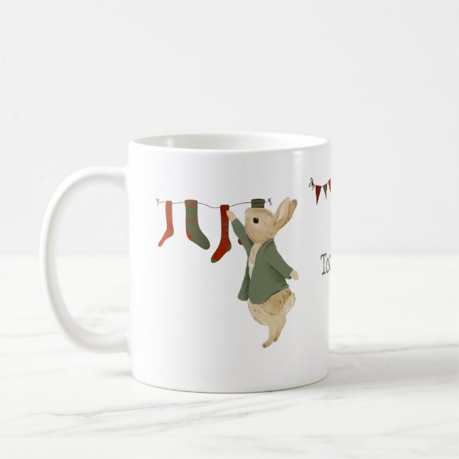 Rabbit Peter Christmas Tasse (Links)