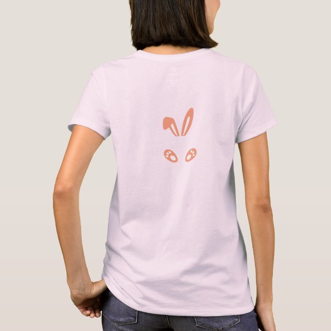 Rabbit Pints Leopard T-Shirt (Rückseite)