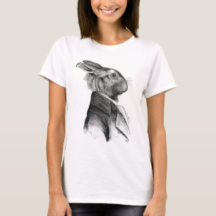 Rabbit Portrait Profile T-Shirt