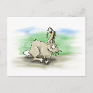 Rabbit Postcard Postkarte
