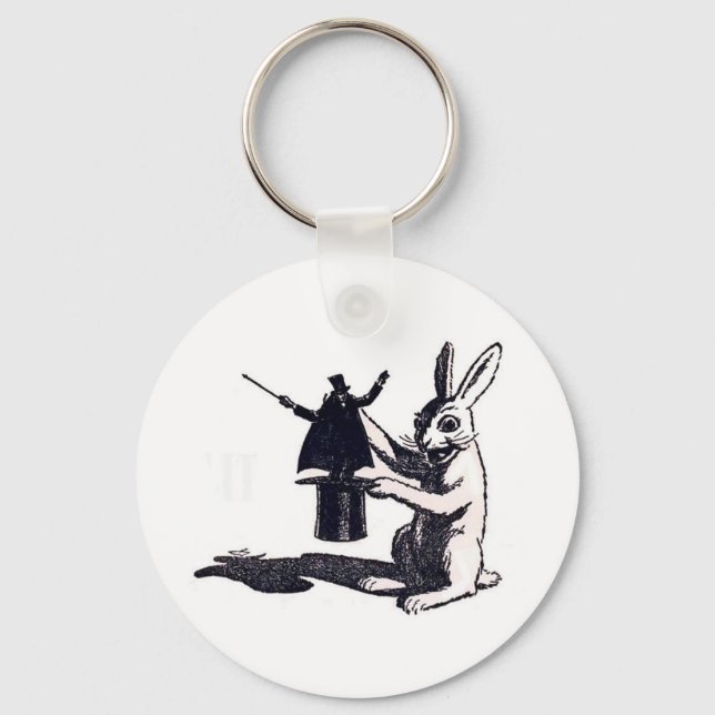 Rabbit-Rache Schlüsselanhänger (Vorderseite)