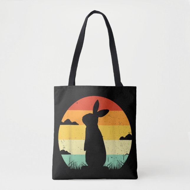 Rabbit Retro Vintager 80er Style Bunny Lover (Vorderseite)