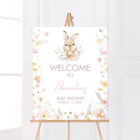 Rabbit Somebunny Baby Dusche Willkommen