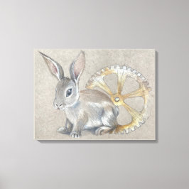 Rabbit Stretched Canvas Print Leinwanddruck