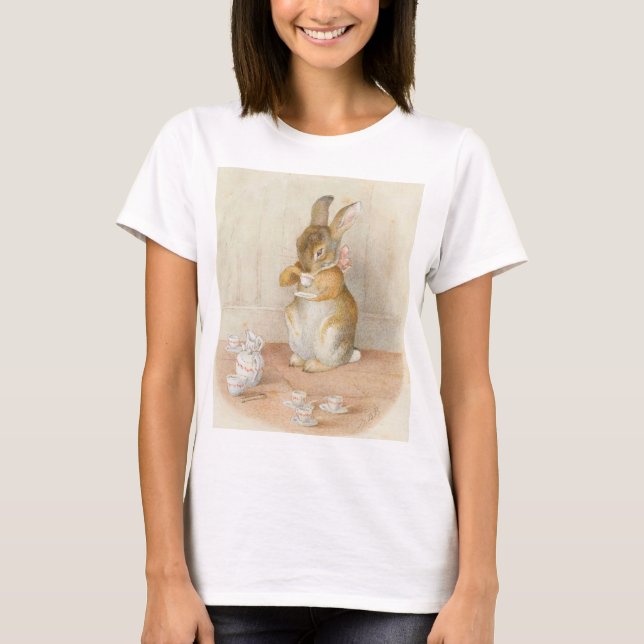 Rabbit Tee Party - Beatrix Potter (Vorderseite)