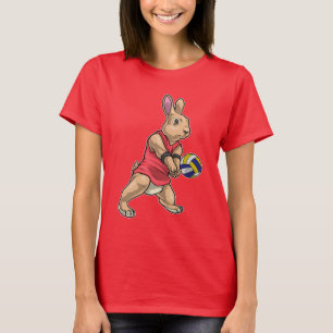 Rabbit Volleyball-Spieler Volleyball T-Shirt