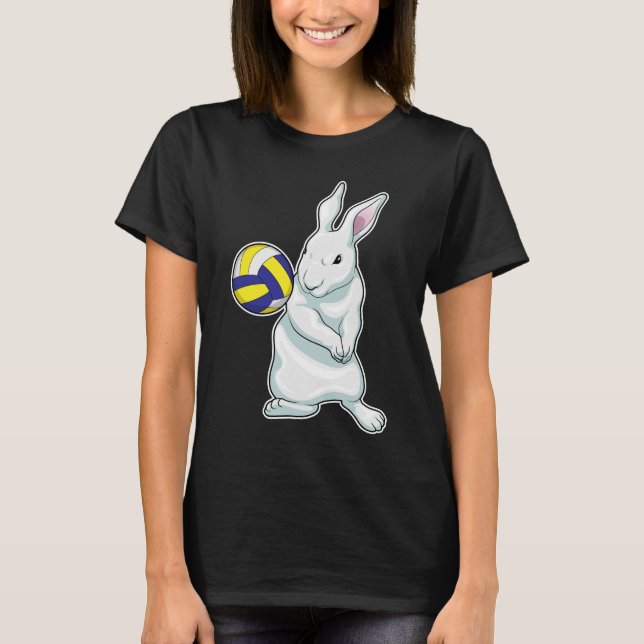 Rabbit Volleyball T-Shirt (Vorderseite)