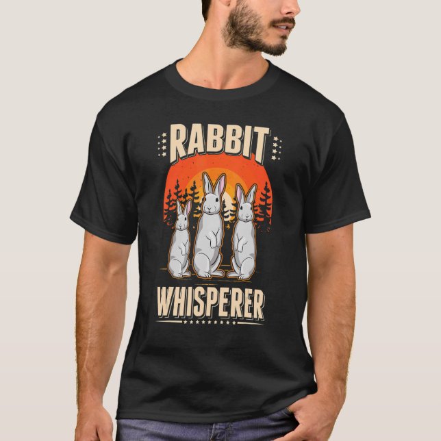 Rabbit Whisperer T-Shirt (Vorderseite)