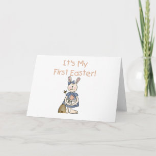 RABBITGIRLFIRSTEASTER FEIERTAGSKARTE