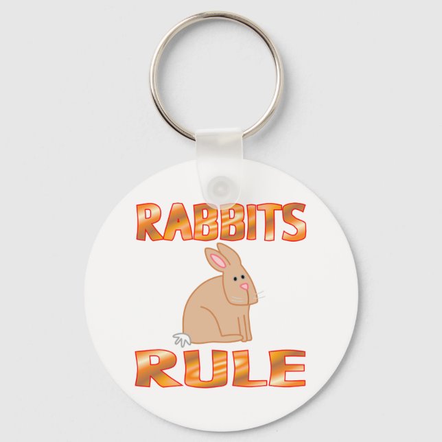 RABBITS-REGEL SCHLÜSSELANHÄNGER (Vorderseite)
