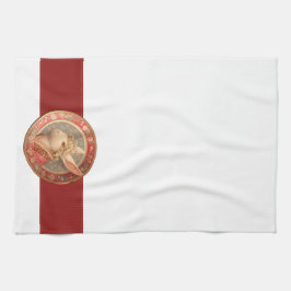 Rabbit's Royal Dress Geschirrtuch