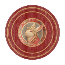 Rabbit's Royal Dress Schneidebrett