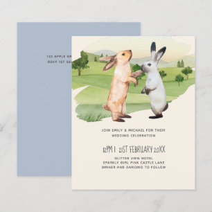 Rabbits Wedple Country Garden