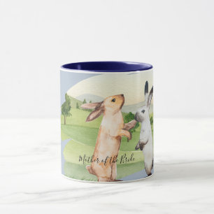 Rabbits Wedple Country Garden Tasse