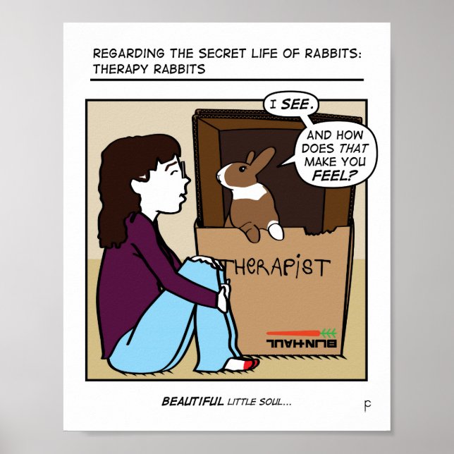 RABBITTHERAPIE POSTER (Vorne)