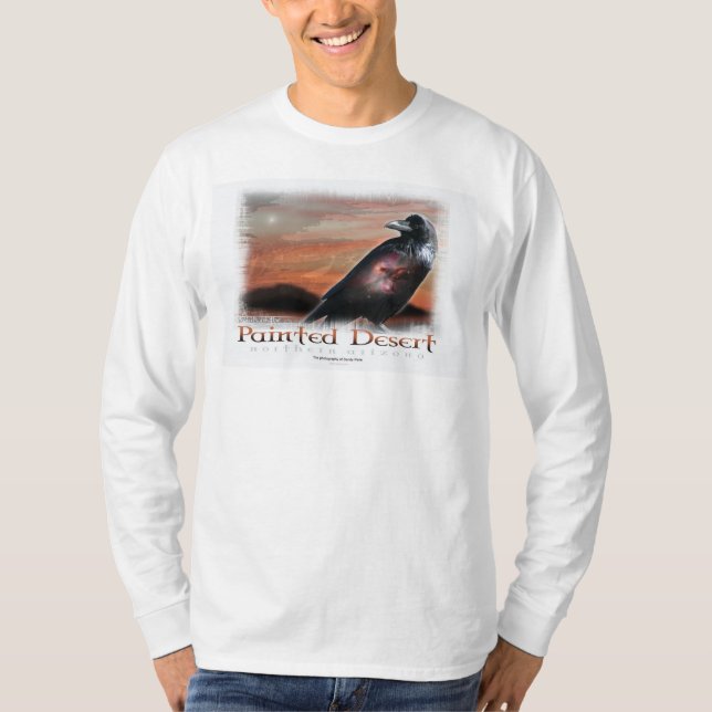 Rabe der gemalten Wüste T-Shirt (Vorderseite)