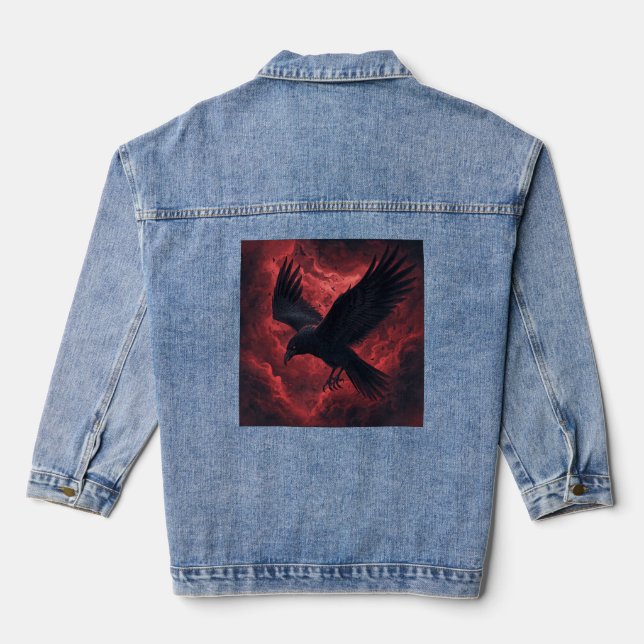Rabe Jeansjacke (Rückseite)