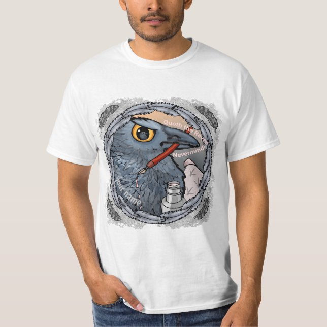Rabe Nevermind  T-Shirt (Vorderseite)