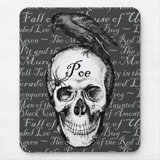 Rabe Poe Mousepad (Vorne)