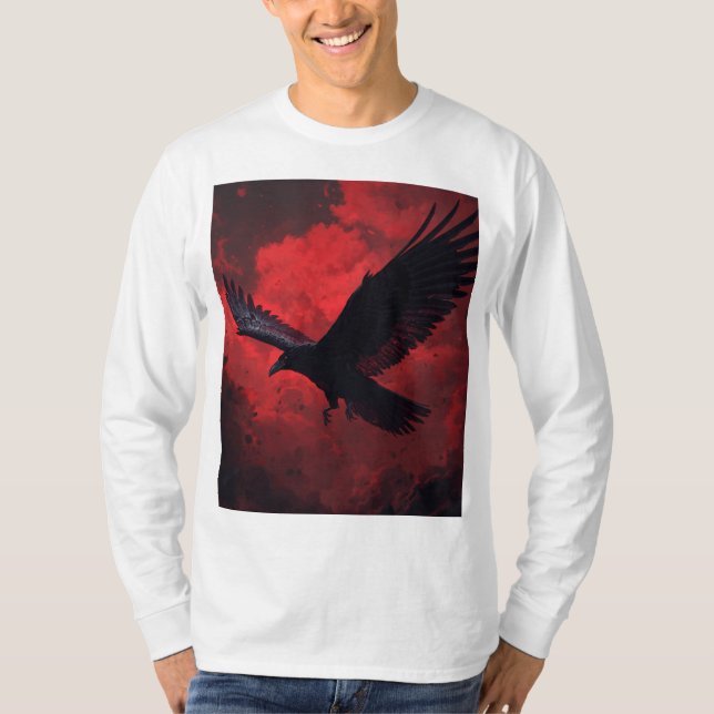 Rabe T-Shirt (Vorderseite)