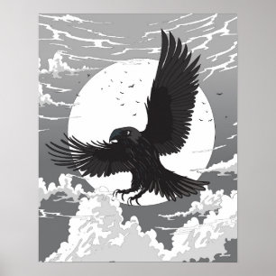 Rabe Und Der Mond Poster