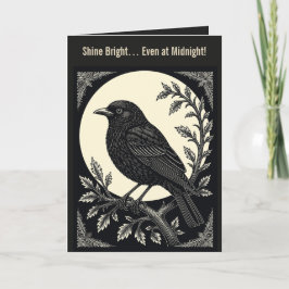 Rabe vom mondbeschienenen Kamm Karte