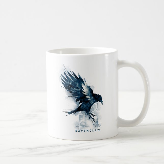 Raben-Aquarell Harry Potters | RAVENCLAW™ Kaffeetasse (Rechts)
