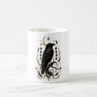 Raben-Grenz-Zauber-Gotik-Himmels-Tasse Kaffeetasse