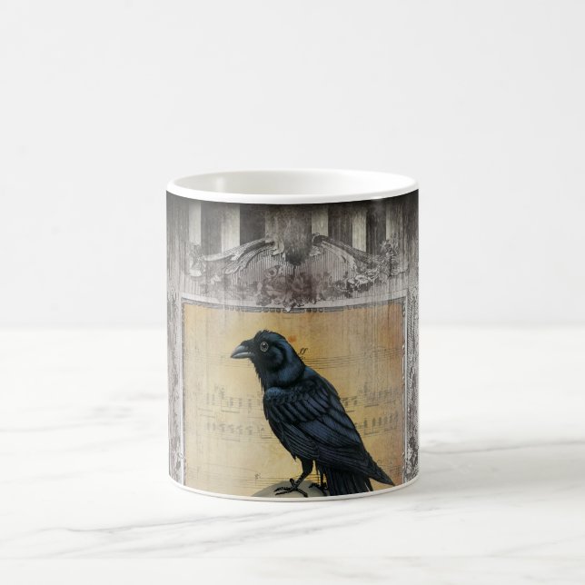 Raben Halloween Tasse (Mittel)