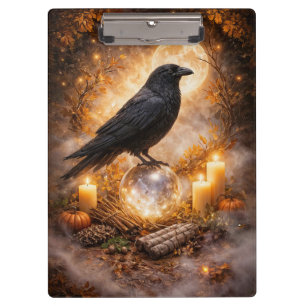 Raben Hexen Schön Mystisch Magisch Klemmbrett