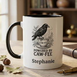 Raben-Krähen-Gebühr-Gotische-Vogel-Kunst-Büro-Gesc Tasse