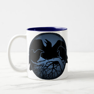 Raben Kunstbecher Wilder Vogel Krähe Tasse Raben T