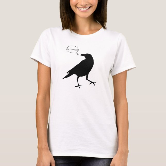 Raben-Nevermore T - Shirt (Vorderseite)