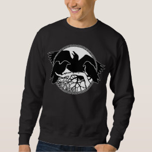 Raben-Sweatshirt-Unisexraben-gebürtige Sweatshirt