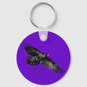 Raben-Tierliebhaber-Vogelfreund-Geschenke Schlüsselanhänger