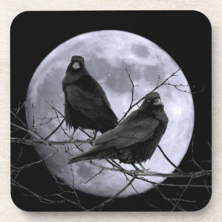 Raben-Untersetzer Getränkeuntersetzer