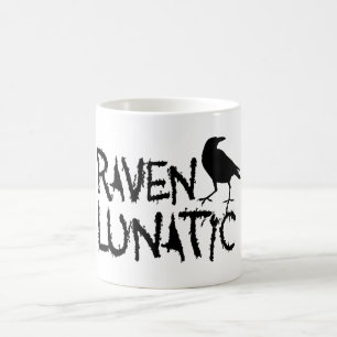 Raben-verrückte schwarze Krähe Tasse