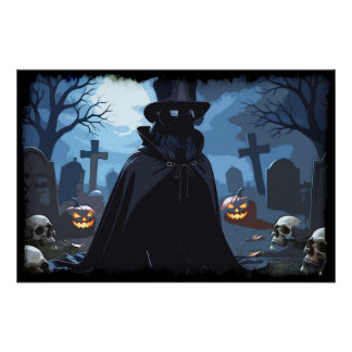 Rabenlord - Halloween-Goth-Design Poster