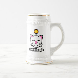 RabidMoogle Bier Stein Bierglas