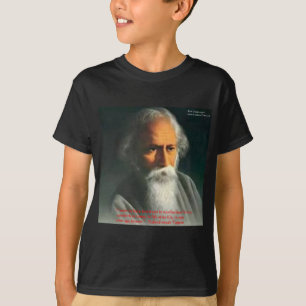 Rabindranath Tagore Liebeszitate Geschenke & Karte T-Shirt