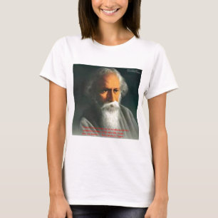Rabindranath Tagore Liebeszitate Geschenke & Karte T-Shirt