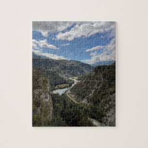 Rabiusa Graubünden Schweiz Atemberaubender Blick Puzzle